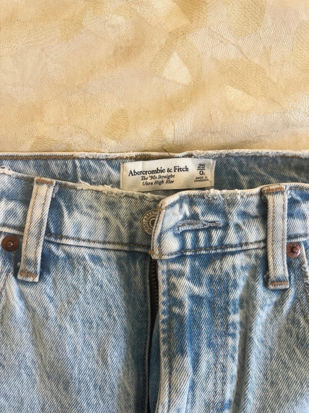 Abercrombie Light Wash Denim